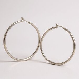 925 Sterling Silver Hoop Earrings